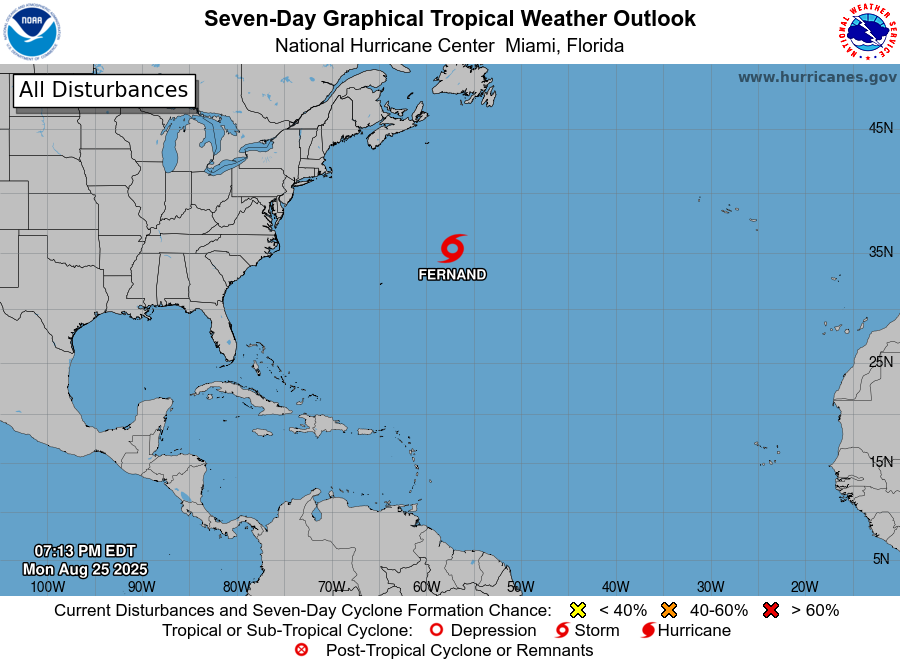 NHC Tropical Weather Outlook