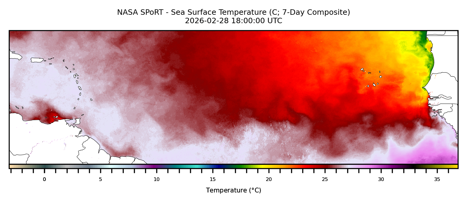 Sea Surface Temperature – 7-day