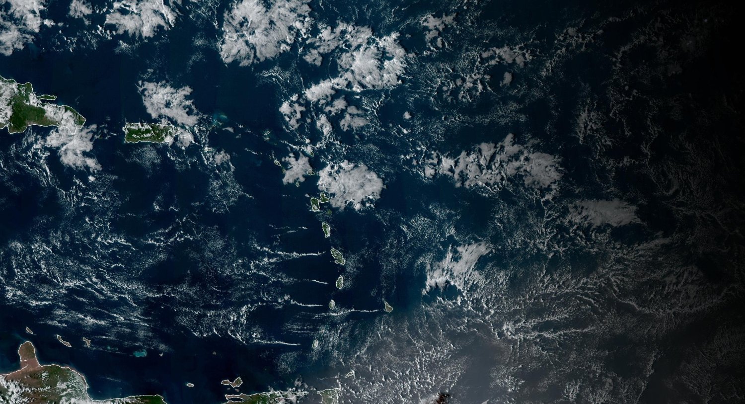GOES-19 Caribbean GEOCOLOR