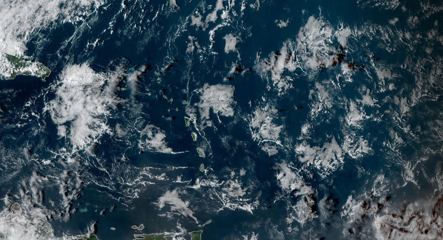 GOES-19 Caribbean GEOCOLOR