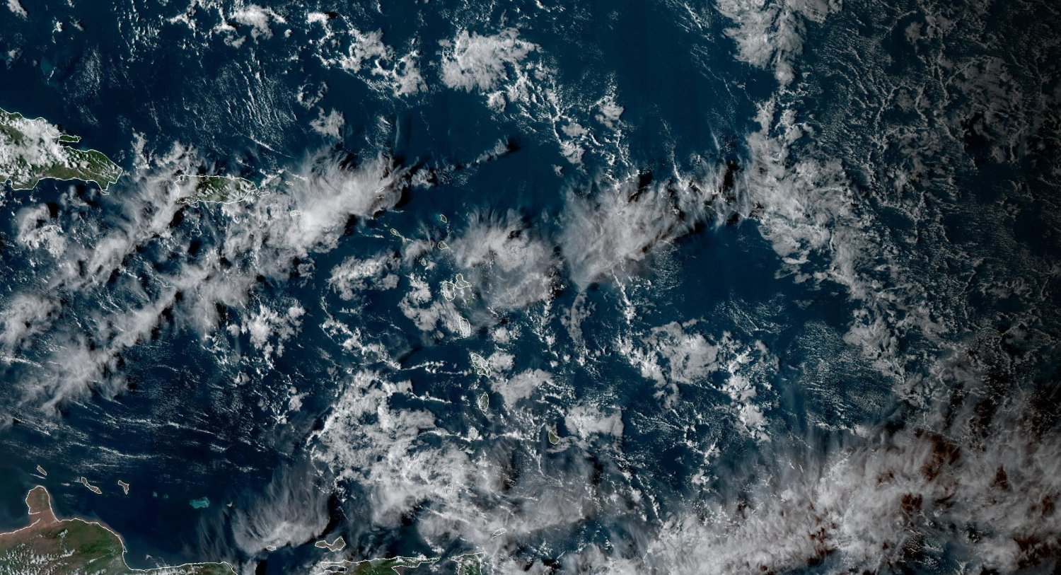 GOES-19 Caribbean GEOCOLOR