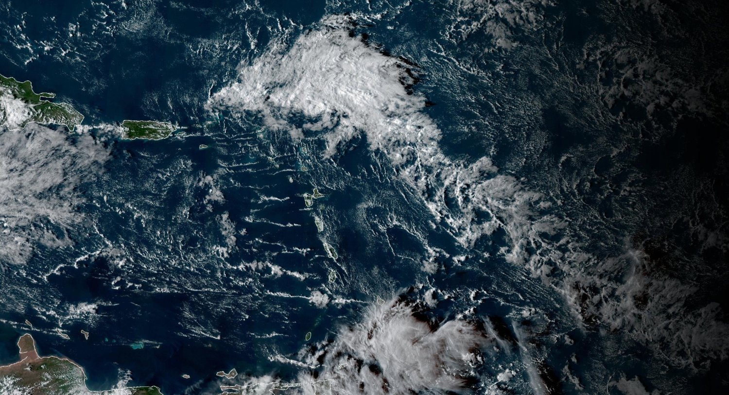 GOES-19 Caribbean GEOCOLOR