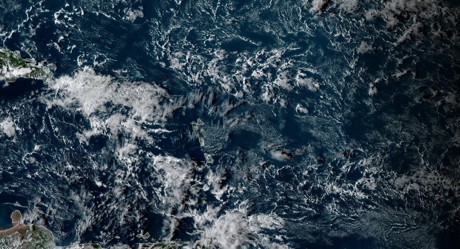 GOES-19 Caribbean GEOCOLOR