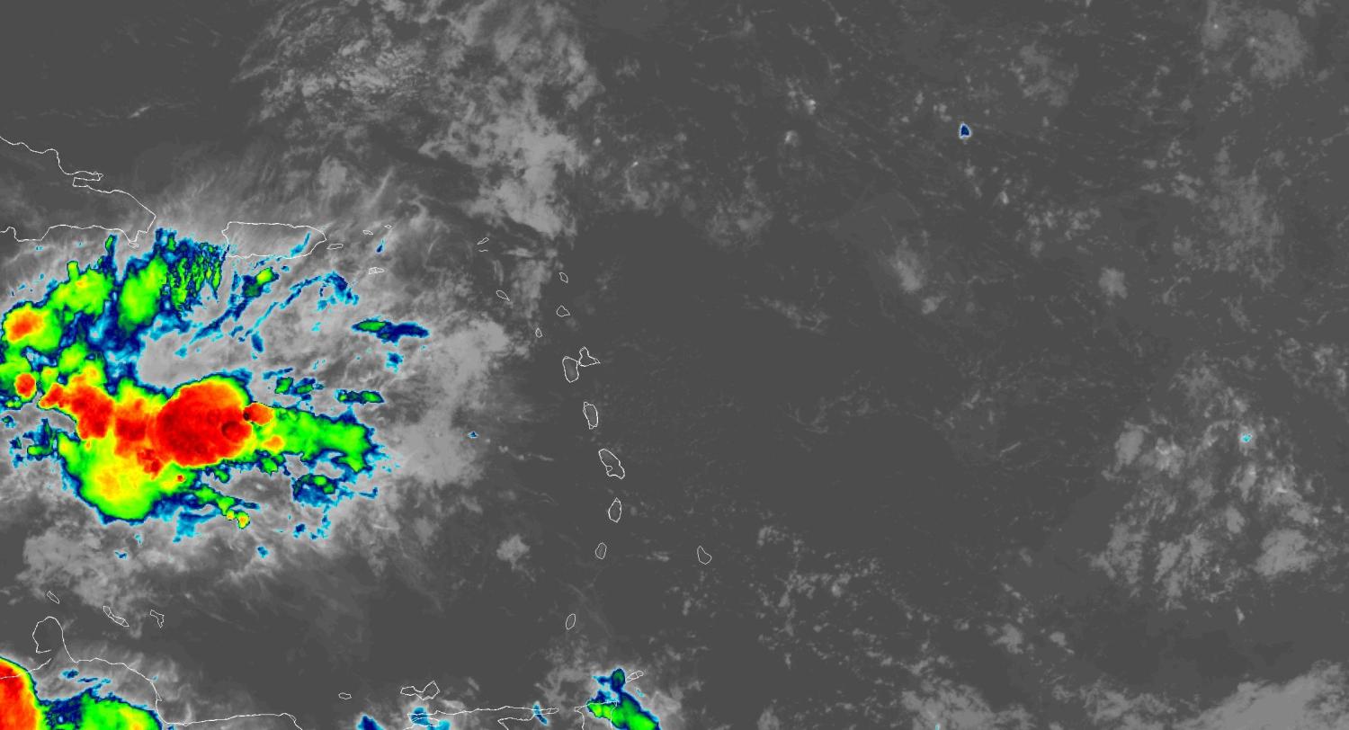 GOES-16 IR Caribbean